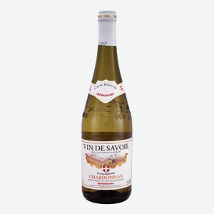Вино Adrien Vacher Chardonnay Cuvee Reservee белое сухое, 0.75л Франция