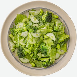 Микс-салат зелёный с бобами эдамаме и брокколи Шеф Перекрёсток, 150г