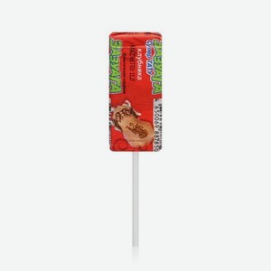 Жевательная конфета на палочке Зазуага   Супер тату   Клубника 11,2г