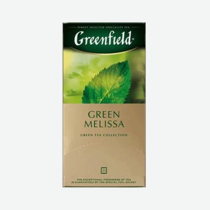 Чай Greenfield Green Melissa tea 2х25г