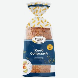 Хлеб Боярский Русский хлеб, нарезка, 380 г