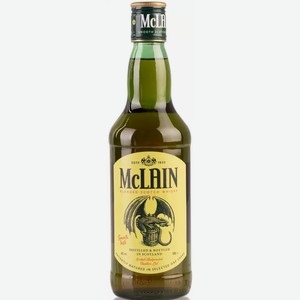 Виски шотландский купажированный МАКЛЕЙН 40% 0,5Л