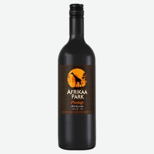 Вино Afrikaa Park Pinotage красное сухое ЮАР, 0,75 л