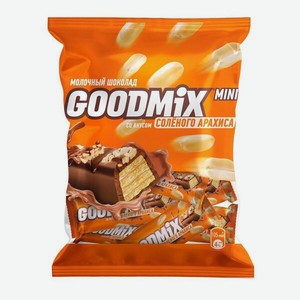 Конфета Goodmix солёный арахис с хрустящей вафлей