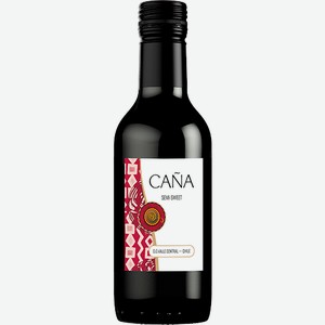 Вино Канья красное полусладкое 12% 0,187л /Чили/