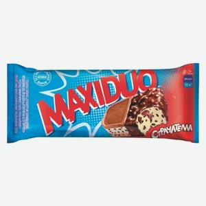 Мороженое «Maxiduo» Страчателла, БЗМЖ, 140 мл