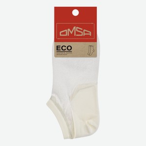 Носки женские Omsa суперукороченные молочные Eco 251 размер 35-38 Китай