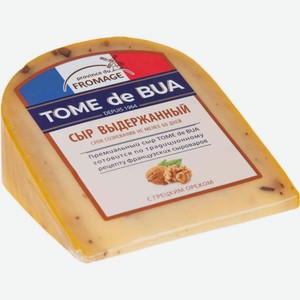 Сыр полутвердый Том де Буа с грецким орехом 41%, 200 г