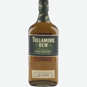 Виски купажированный Tullamore D.E.W. 40 % алк., Ирландия, 0,7 л
