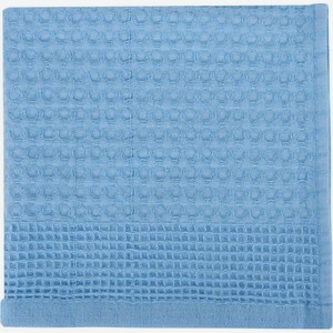 Полотенце кухонное вафельное цвет: голубой, 35×60 см