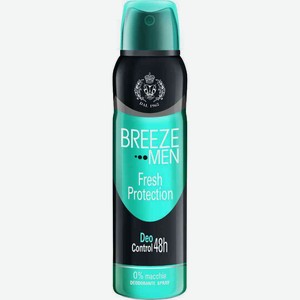 Дезодорант мужской Breeze Fresh Protection, 150 мл
