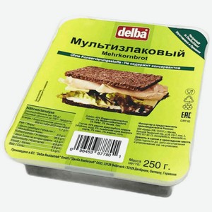 Хлеб мультизлаковый Delba, 250 г