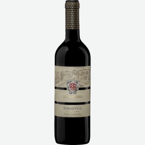 Вино красное сухое стиль №5 Санджовезе купаж Тоскана Династико Иль Палаццо с/б, 0,75 л