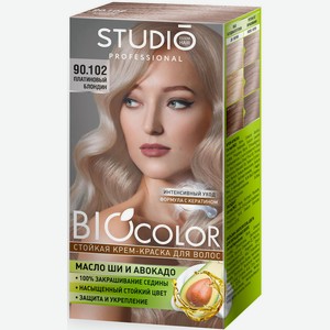 Крем-краска д/волос Biocolor 90.102 Платиновый блондин