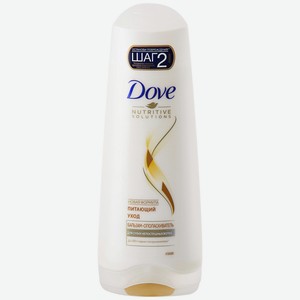 Бальзам-ополаскиватель для волос Dove Nutritive Solutions питающий уход, 200 мл, пластиковая бутылка