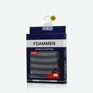 Мужские трусы - боксеры Foammen Fo80501-1 серые XXL