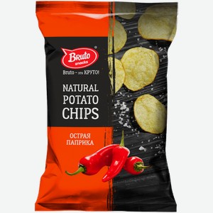 Natural Potato Chips Острая паприка
