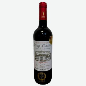 Вино Chateau Jeandeman Тур Де Ля Тунелль красное сухое 13,5 % алк., Франция, 0,75 л