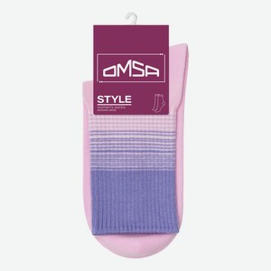 Носки женские Omsa Градиент хлопок 75% розовые Style 554 размер 39-41 Узбекистан