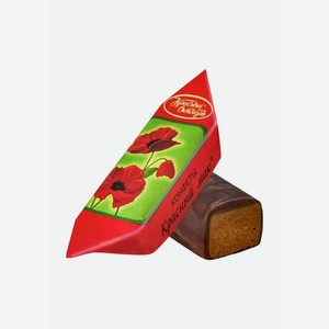 конфеты шоколадные Красный мак за 1 кг