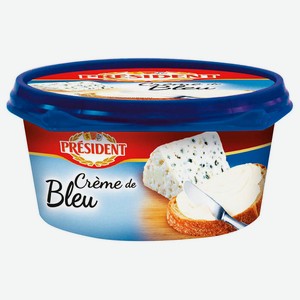Сыр президент 125 г 50% creme de bleu плавленый