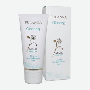 Маска плёнка для лица PULANNA Очищающая с женьшенем алоэ витаминами А и Е - Ginseng Mask 90г