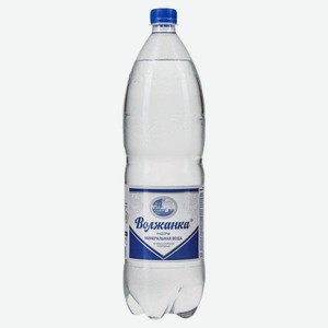 Вода минеральная «Волжанка» с газом, 1,5 л