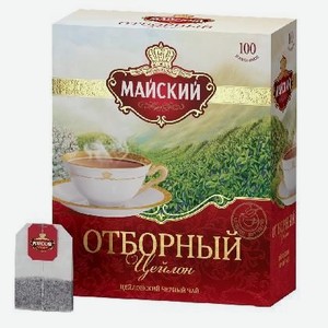 Чай Майский Отборный цейлон 100пак/2г
