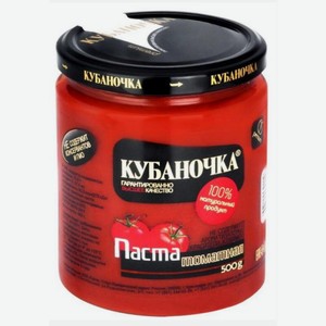 Паста томатная Кубаночка 500 гр ст/б 25%