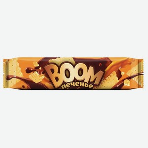 Батончик шоколадный Boom Карамель Печенье, 42 г