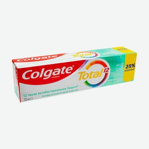 Зубная паста  Total , Colgate, 125 мл, в ассортименте
