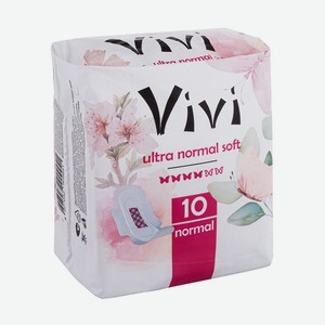 Прокладки  Ultra Normal Soft , Vivi, 10 шт.