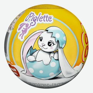 Шоколадный шар Chupa Chups с игрушкой внутри Зайки Piglette 20 г