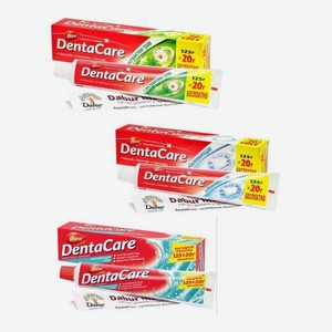 Зубная паста в асс-те DABUR DentaCare, с кальцием, 125+20 г