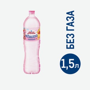 Вода детская Святой Источник Светлячок негазированная 0+, 1.5л Россия
