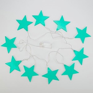 Светодиодная гирлянда NEON-NIGHT Бирюзовый звездопад 2.25 м белое свечение