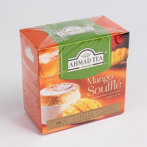 Чай зеленый AHMAD TEA Mango souffle, 20 пакетиков*1,8 г