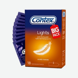 Contex Презервативы № 18 Light особо тонкие