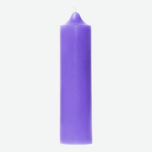 Свеча декоративная гладкая Фиолетовая: свеча 140г