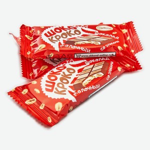 Шоколад молочный «АККОНД» Шоко-кроко со злаками, вес цена за 100 г