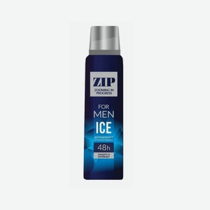 Zip Дезодорант - Антиперсперант Спрей Ice 48 Часов, 150 мл