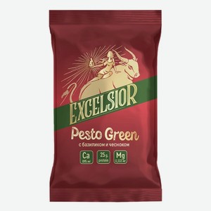 Сыр Excelsior Pesto Green Базилик, чеснок 45%, без змж, 180г, Россия