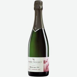Вино игристое Pierre Trichet l Authentique Brut 1er Cru Champagne AOC белое сухое 12%, 750мл