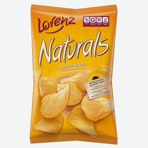 Чипсы картофельные Lorenz Naturals Классические с солью, 100г