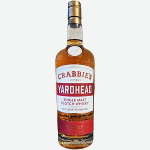 Виски Crabbie s Ярдхэд Сингл Молт шотландский односолодовый