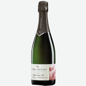 Вино игристое Pierre Trichet l Authentique Demi-Sec 1er Cru Champagne AOC белое полусухое 12%, 750мл