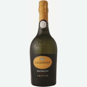 Вино игристое La Gioiosa Prosecco DOC Treviso белое брют 9, 1-13%, 750мл