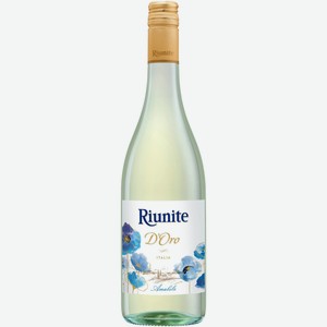 Вино игристое Riunite D Oro белое полусладкое 8%, 750мл