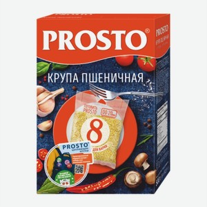 Крупа «PROSTO» Пшеничная, «Ангстрем», 8 пакетиков по 62,5 г