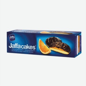 Печенье бисквитное «Jaffa cakes» с желе со вкусом апельсина в темном шоколаде, «Столичные поставки», 150 г